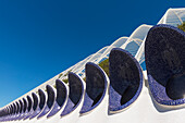 View Of Umbracle In Ciudad De Las Artes Y Las Ciencias (City Of Arts And Sciences),Valencia,Spain