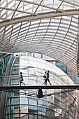 Shoppers At Cabot Circus Shopping Center,Bristol,England,Uk