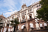 Facade Of Alfonso Xiii Hotel,Seville,Andalucia,Spain