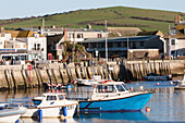 West Bay Harbor,Jurassic Coast,Dorset,England,Uk