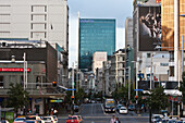 Elevated View Downtown District,New Zealand
