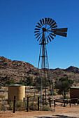Windmill With Fence,Namibia