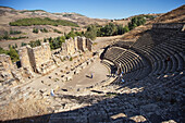 Roman Ruins,View Of The Theatre,Djemila,Algeria