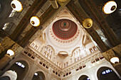 Innenraum und Kuppel, Moschee des Emir Abdel Kader, Constantine, Algerien