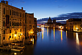 Grand Canal And Basilica Santa Maria Della Salute,Venice,Italy