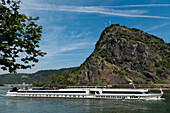 Lorelei-Felsen am Rhein,Rheinland-Pfalz,Deutschland