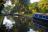 Dimmingsdale Lock On Staffs And Worcs Canal,Staffs,England