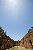 Der Palast von König Fasilides aus dem siebzehnten Jahrhundert, Gondar, Äthiopien