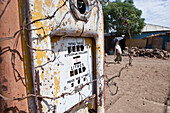 Alte Tankstelle Kraftstoffpumpe,Äthiopien