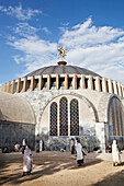 Die Kirche Unserer Lieben Frau Maria von Zion, die wichtigste Kirche in Äthiopien, Axum, Tigray, Äthiopien