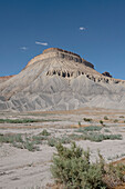 Erosion from Mount Garfield in Colorado,USA,Colorado,United States of America