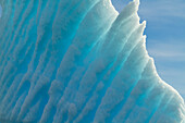 Sunlight filters through blue Antarctic ice,Antarctica