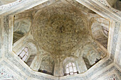 Im Inneren der Grabkammer von Mumtaz Mahal im Taj Mahal, Agra, Indien