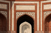 Architectural detail in the Agra Fort,Agra,India