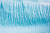 Close-up detail of an iceberg surface on the west side of the Antarctic peninsula,Antarctica