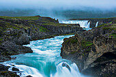 Gullfoss-Wasserfall, am Fluss Hvita, Island