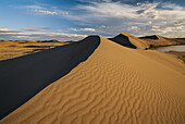 Wind-rippled sand dunes in Idaho,Idaho,United States of America