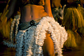 Easter Island woman dances in traditional dress,Easter Island