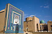 Ulugh Sultan Begim Mausoleum in Shah-I-Zinda, Samarkand, Usbekistan