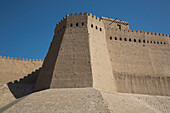 Fortress wall in Itchan Kala,Khiva,Uzbekistan