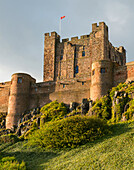Constable Tower of Bamburgh Castle,Bamburgh,Northumberland,England