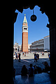 Campanile in St. Mark's Square,Venice,Italy