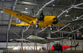 Flugzeuge in der Dauerausstellung AirSpace,Imperial War Museum Duxford,Duxford,Cambridgeshire,England