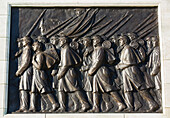 Skulptur der Unionstruppen, Ulysses S. Grant Memorial, Washington DC, Vereinigte Staaten von Amerika