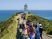 Cape Reinga Lighthouse,at the most Northwestern tip of the Aupouri Peninsula,at the Northern end of the North Island of New Zealand,New Zealand