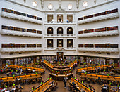 La Trobe Lesesaal, Staatsbibliothek von Victoria, Melbourne, Victoria, Australien