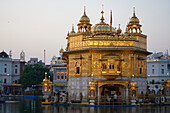 The Golden Temple (Sri Harmandir Sahib) Gurdwara and Sarovar (Pool of Nectar),Amritsar,Punjab,India