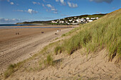 Woolacombe,a beach resort and village in North Devon,South West England,Woolacombe,Devon,England
