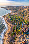 Waterfront luxury golf course located at Rancho Palos Verdes,California,USA,Rancho Palos Verdes,California,United States of America