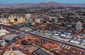 Aerial view of Clark County Government Center in Las Vegas,Nevada,USA,Las Vegas,Nevada,United States of America