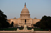 Das Kapitol der Vereinigten Staaten auf dem Einkaufszentrum in Washington DC, USA, Washington, District of Columbia, Vereinigte Staaten von Amerika