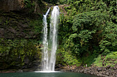 Wasserfall im Wald auf Bioko Island, Süd-Bioko Island, Äquatorialguinea
