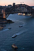 Sydney Harbor in Australien, Sydney, New South Wales, Australien