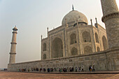 Taj Mahal in Agra, Uttar Pradesh, Indien, Agra, Uttar Pradesh, Indien