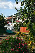 Szene aus der Hafenstadt St. George's, Grenada, St. George's, Grenada