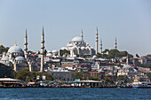 Süleymaniye-Moschee, 1550, UNESCO-Weltkulturerbe in Istanbul, Türkei, Istanbul, Türkei