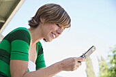 Woman Using Cellphone