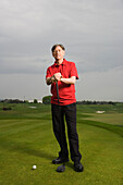 Porträt eines Golfspielers