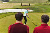 People Playing Golf