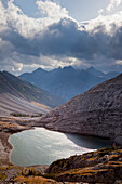 Headwall Lakes in the Kananaskis Range,Rocky Mountains,Peter Lougheed Provincial Park,Alberta,Canada