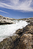 Soper Falls,Soper River,Katannilik Territorial Park Reserve,Baffin Island,Nunavut,Kanada