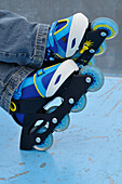 Close-Up of Roller Blades