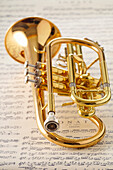 Trumpet and Sheet Music