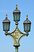 Straßenlampe, London, England