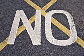 No Text on Road