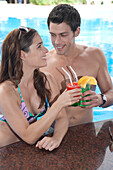 Paar,Reef Playacar Resort and Spa Hotel,Playa del Carmen,Quintana Roo,Yucatan-Halbinsel,Mexiko